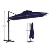 Hyleory 132'' Square Cantilever Umbrella - 4 of 4