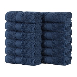 Organic Cotton Medium Weight Solid Towel Set by Blue Nile Mills - 1 of 4