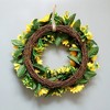 Sunflower Wreath for Front Door or Home, 20 Inches| OrnamentallyYou - 3 of 4