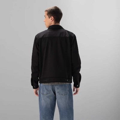 Members Only Men's Outdoor Soft Shell Shirt Full Sleeve Jacket - Black - Medium — фото 4