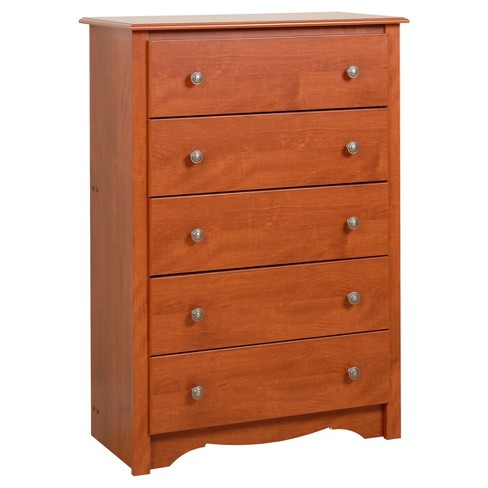 Monterey Vertical Dresser Cherry Prepac Target
