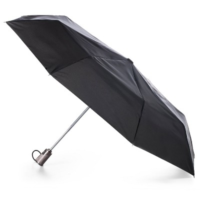 totes Titan Portable Travel Umbrella – Windproof, Waterproof, Strong, Compact Umbrella – Perfect for the Car, Backpack, and On-the-Go