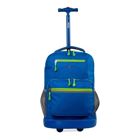 J World Sunlight 18 Rolling Backpack Blue Target