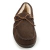 Minnetonka Men's Suede Pile Lined Hardsole Moc Slipper - 2 of 4