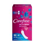 Carefree Acti-Fresh Long Pantiliners - Unscented - 92ct