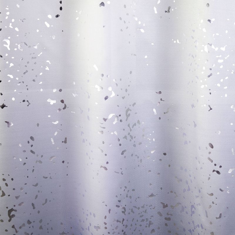 Splatter Shower Curtain Gray - SKL Home, 3 of 6