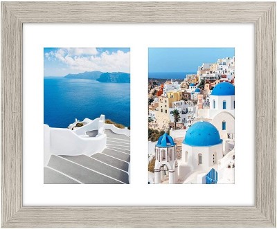 Americanflat 8x20 Collage Picture Frame, Four 4x6 Picture Displays