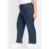 Avenue Women's Plus Size Piper Wide Leg Sweat Pant - 4 of 4
