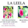 LA LEELA Women's Beachwear Swimsuit Coverups for Women Summer Swim Beach Dress Cover Ups for Swimwear Women Party Bathing Suit 3X-4X Pink,Floral - image 4 of 4