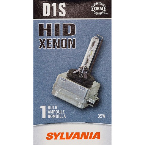 Sylvania D1s Hid High Intensity Discharge Lamp, (contains 1 Bulb