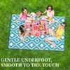 CuisinSmart Outdoor Waterproof Rugs, Reversible Plastic Straw Rug, Easy to Clean Patio Rug,Outside Portable Carpet - 2 of 4
