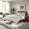 Washable Rug Modern Living Room Rug Non Slip,Soft Non Shedding Floor Covering, Low Pile Thin Foldable Mat for Bedroom Dining Room Nursery - 2 of 4