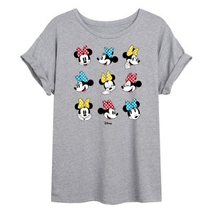 Women's - Disney - Mickey & Friends Oversized Graphic T-Shirt - 1 of 4
