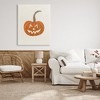 Stupell Industries Happy Jack-o-Lantern Smile Canvas Art - 3 of 4