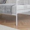 Twin Daybed, Metal Sofa Bed Frame with Steel Slat Support for Living Room, Bedroom and Guest Room - 3 of 4