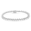 Haus of Brilliance Silver 1/2 Cttw Diamond Miracle-Set Tennis Bracelet - 2 of 4