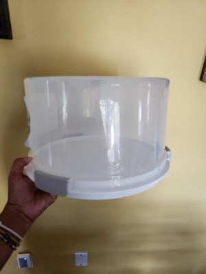 Round Cake Carrier White/clear - Figmint™ : Target