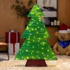Karl Home 4ft Lighted Christmas Tree Holiday Decoration - 2 of 4