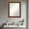 Amanti Art Ridge Beveled Framed Bathroom Vanity Wall Mirror - 4 of 4
