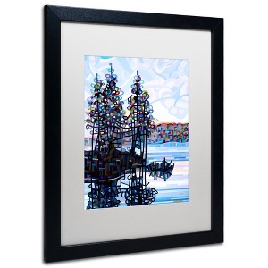 Trademark Fine Art -Mandy Budan 'Haliburton Morning' Matted Framed Art - 1 of 4