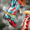 5.5"H Sullivans Whimsical Boot Ornaments - Set of 2  Multicolored Christmas Ornaments - 2 of 2