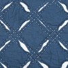 carol & frank 26" x 26" Parker Indigo Cotton Euro Sham - Machine Washable - image 2 of 2