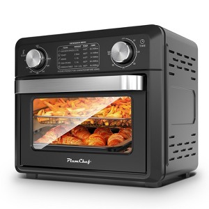ELJGET 10QT Air Fryer Oven for 1-3 People, Perfect Holiday Gift, Multi-Cooker with Baking & Roasting Tray, Black - 1 of 4