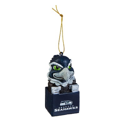 Evergreen Team Sports America 3OT3827MAS Seattle Seahawks Mascot Ornament