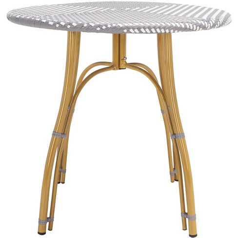 Kylie Rattan Bistro Table  - Safavieh - image 1 of 4