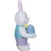 Gemmy Airblown Inflatable Easter Bunny, 4 ft Tall, White - 2 of 4