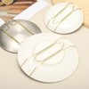 Unique Bargains Stainless Steel Invisible Wall U-shaped Plate Hangers with Traceless Nail 4 Pcs - 3 of 4