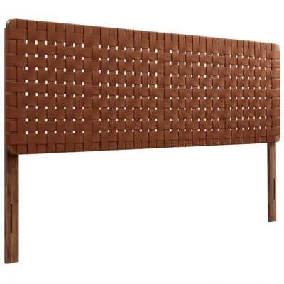 Modway Sparta Weave King Vegan Leather Headboard