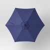 9' Round Solar Outdoor Patio Market Umbrella with Black Pole - Threshold™ - 4 of 4