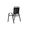 Maliang 5-Piece Plastic chair and steel table Outdoor Dining Set, plastic Chairs and Table Set for Garden Patio - 2 of 4