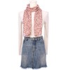 INSPIRE CHIC Women's Leopard Printed Chiffon Square/Long Lightweight Soft Sheer Neck Scarves 1Pc - 2 of 4