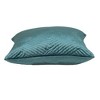 Parkland Collection,Gaia Transitional Quilted Throw Pillow - 3 of 4