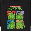 Men's - Teenage Mutant Ninja Turtles - Street Grid Graphic Fleece Sweatshirt - 2 of 4