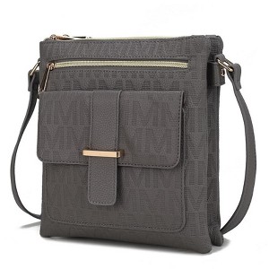 MKF Collection Janni Signature Embossed Crossbody Bag by Mia K - 1 of 4