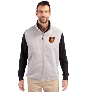 Baltimore Orioles Cutter & Buck Charter Eco Full-Zip Mens Big & Tall Vest - 1 of 1