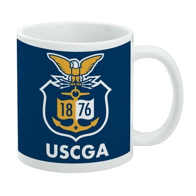 U.S. Coast Guard Academy Official Bears Logo Ceramic Coffee Mug Novelty Gift Mugs for Coffee Tea and Hot Drinks 11oz White