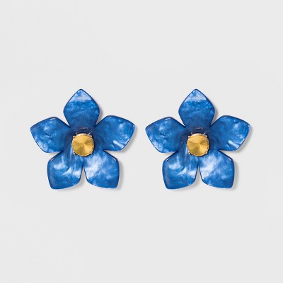 SUGARFIX by BaubleBar Flower Resin Drop Earrings