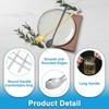 Unique Bargains 304 Stainless Steel Smooth Long Handle Stirring Cocktail Tea Spoon 6 Pcs - 3 of 4