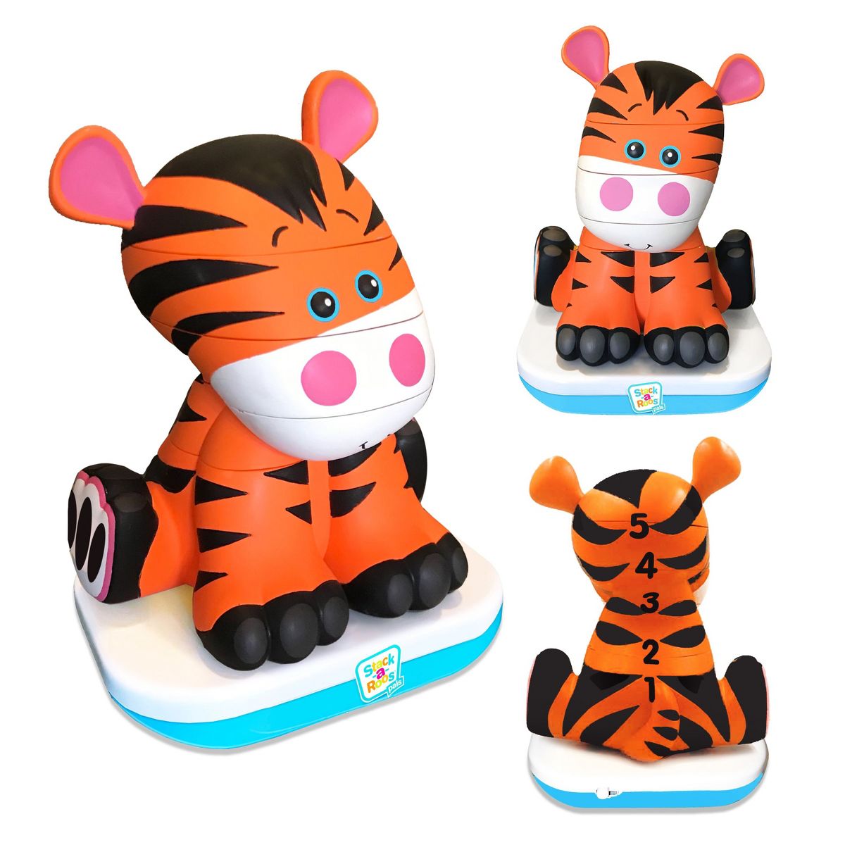 Stack-A-Roos Jungle Animal Stacking STEM Toy for Toddlers - thumbnail 10