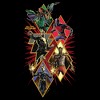 Boy's Black Adam Justice Shapes and Bolts T-Shirt - 2 of 4