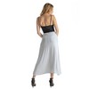 Petite Fit Elastic Waist A-Line Maxi Skirt  - 24seven Comfort Apparel™ - 3 of 4