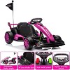 24V Kids Ride On Go Kart, 7.5 mph Drifting Car, 7AH Battery, 200W x2 Motors, Adjustable Legroom, Power Display, Max 135 lbs - 2 of 4
