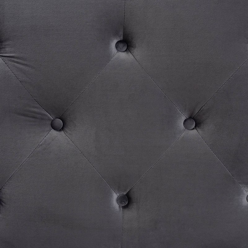Leone Velvet Fabric Upholstered Headboard - Baxton Studio, 4 of 8