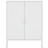 NicBex 40 inches Metal File Cabinet with 2 Doors, Storage Cabinet with 2 Laminates for Homes, Offices, Coffee Bar - 2 of 4