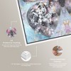 Art Remedy Shining Butterfly Colorful buterfly and flowers wall art Framed - 4 of 4