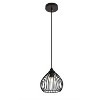 Elegant Lighting Sayer Collection Pendant D7.9 H8.9 Lt:1 Black Finish - 3 of 4